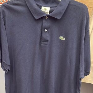 Lacoste Men's Navy Polo Shirt